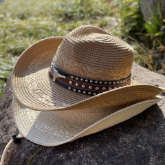 Spring summer cowboy straw hat sun hat