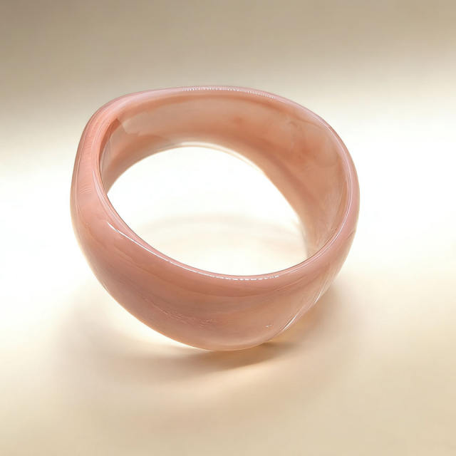 Resin Acrylic bangle summer holiday personality bangle bracelet