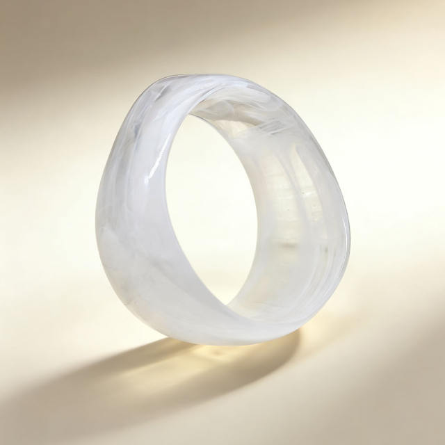 Resin Acrylic bangle summer holiday personality bangle bracelet