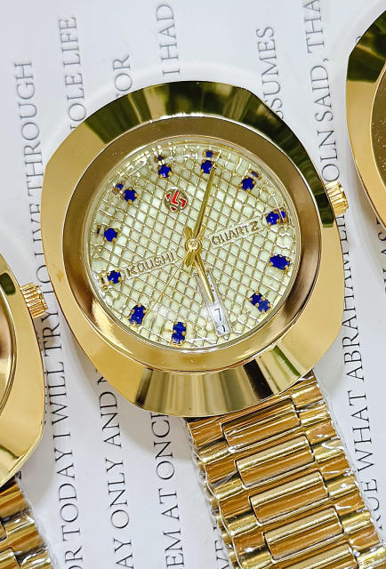 Popular Watch Steel Band Vintage Style Simple Calendar Watch