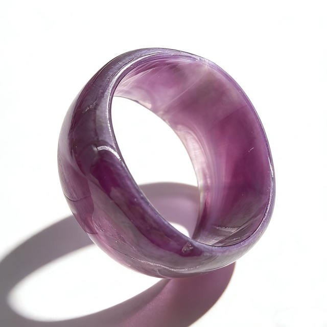 Resin Acrylic bangle summer holiday personality bangle bracelet