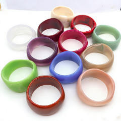Resin Acrylic bangle summer holiday personality bangle bracelet