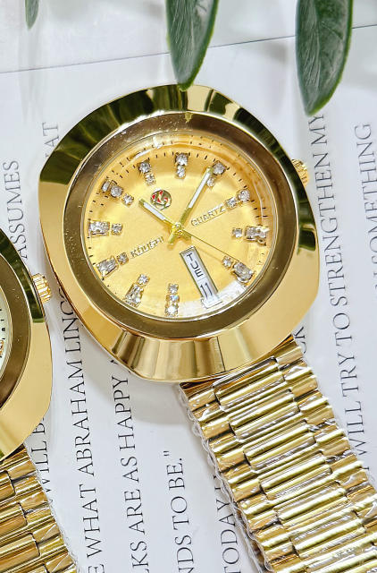 Popular Watch Steel Band Vintage Style Simple Calendar Watch