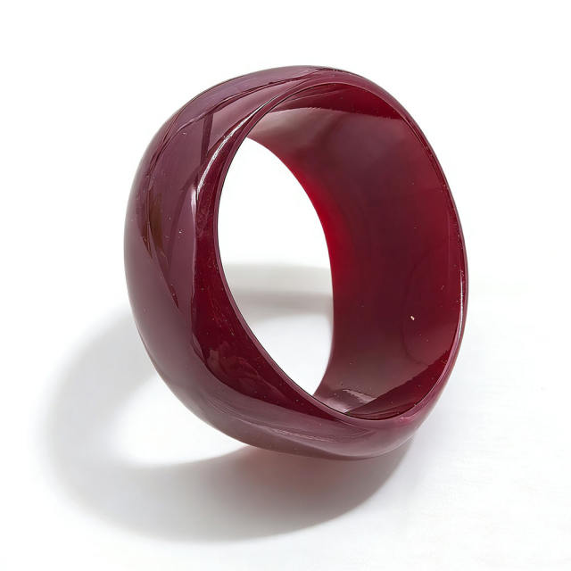 Resin Acrylic bangle summer holiday personality bangle bracelet