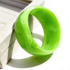 Resin Acrylic bangle summer holiday personality bangle bracelet