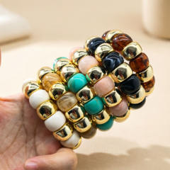 Acrylic Beaded Bracelet Personalized Exaggerated Jewelry for Women