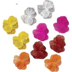 Exaggerated Elegant Earrings for Women Luxury Floral Hollow-Out Stud Earrings·Jewelry