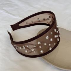 2026 Pearl Gentle Wide-Brimmed Versatile Headband