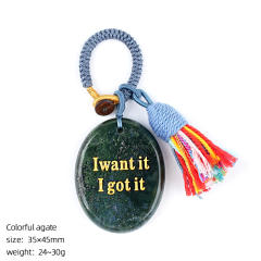 Indian agate pendant