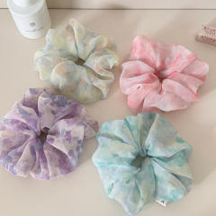 French-Style Gentle Mesh Hair Tie Summer sweet scrunchies