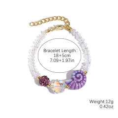 Original Crystal Bracelet Dopamine Ceramic Bracelet Bohemian Crystal Bracelet