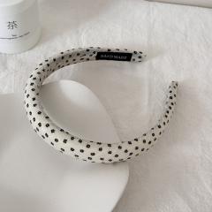 2cm-beige floral headband