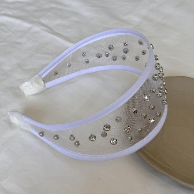 2026 Pearl Gentle Wide-Brimmed Versatile Headband