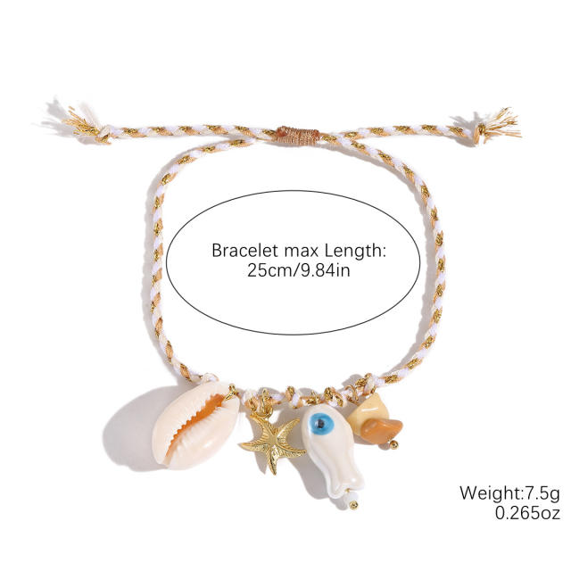 Original Crystal Bracelet Dopamine Ceramic Bracelet Bohemian Crystal Bracelet