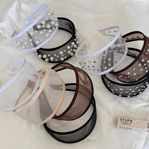 2026 Pearl Gentle Wide-Brimmed Versatile Headband