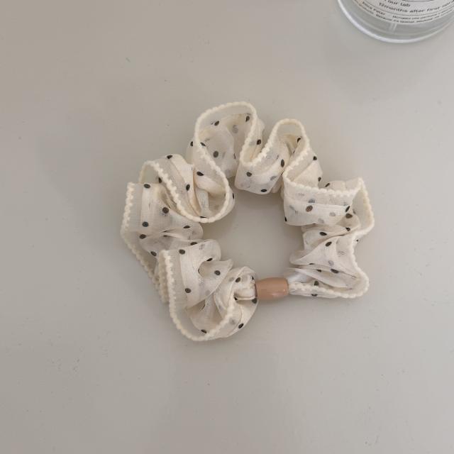 Wave Dot Foundation All-match Hair Rope Girls' Style hair ties for ponytail