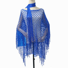 Blue (including silk scarf)