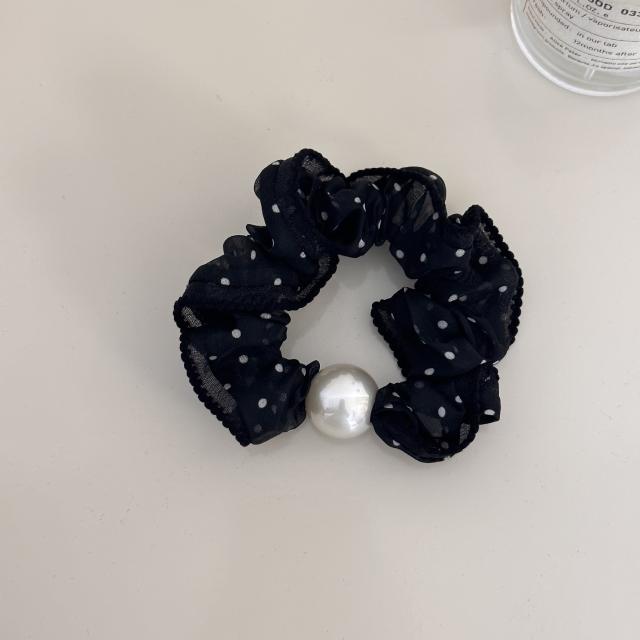 Wave Dot Foundation All-match Hair Rope Girls' Style hair ties for ponytail