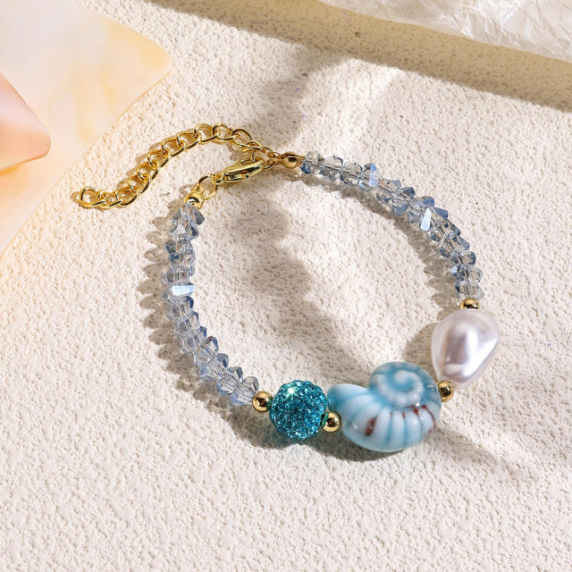 Original Crystal Bracelet Dopamine Ceramic Bracelet Bohemian Crystal Bracelet