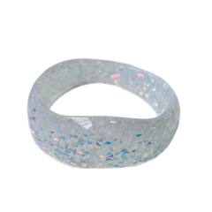 Irregular Dopamine Resin Sequin Women's Bracelet Multi-Color Women's Wristband Jewelry