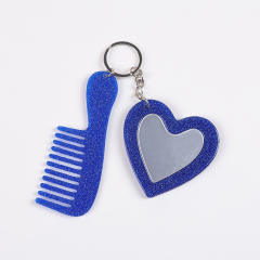 4 # Glitter blue