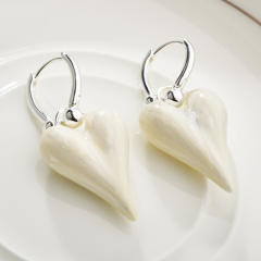 Spring Summer Super Immortal Ear Buckle Sweet heart earrings
