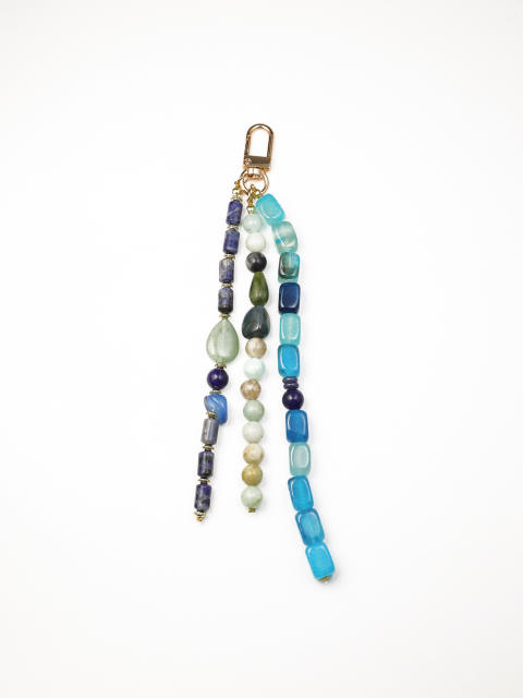 High-End Agate Raw Stone Bag Pendant Bag charms accessory