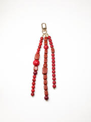 High-End Agate Raw Stone Bag Pendant Bag charms accessory