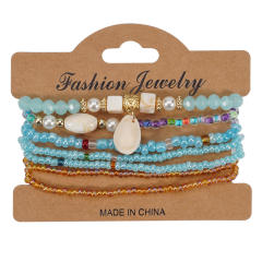 Bohemian Women's Bracelet Shell Pendant Bracelet