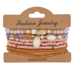 Bohemian Women's Bracelet Shell Pendant Bracelet
