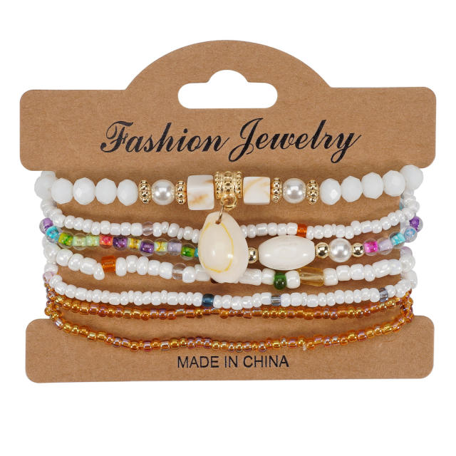 Bohemian Women's Bracelet Shell Pendant Bracelet