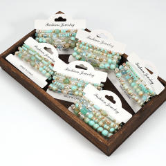 Imitation Natural Stone Bracelet Beaded Bracelet Wholesale Bohemian Bracelet