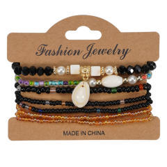 Bohemian Women's Bracelet Shell Pendant Bracelet
