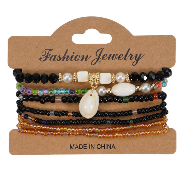 Bohemian Women's Bracelet Shell Pendant Bracelet