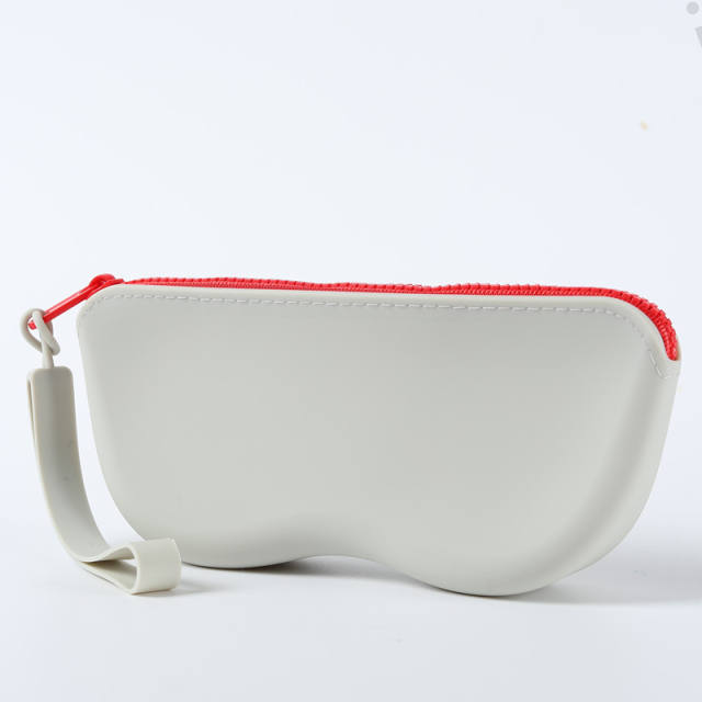 Silicone Glasses Bag Portable Sunglasses Storage Bag Sunglasses Storage Box DIY Glasses Silicone Bag