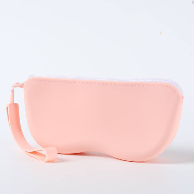 Silicone Glasses Bag Portable Sunglasses Storage Bag Sunglasses Storage Box DIY Glasses Silicone Bag