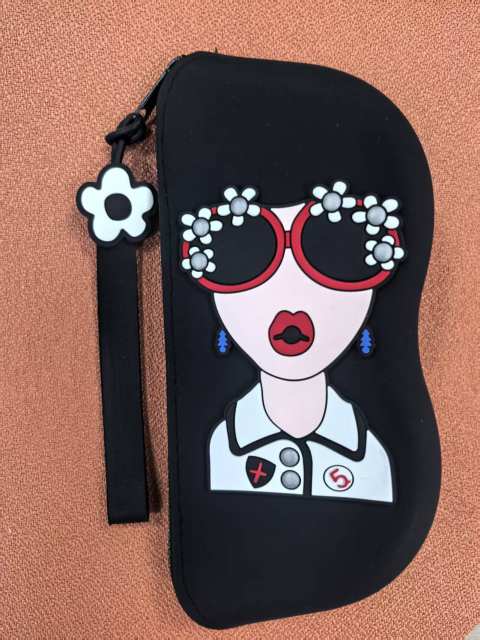 Silicone Glasses Bag Portable Sunglasses Storage Bag Sunglasses Storage Box DIY Glasses Silicone Bag