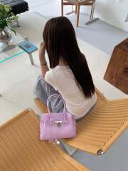 2026 New Jelly Bag Summer Commuter Tote Bag Fashionable Transparent Shoulder Bag Women's Mini Bag
