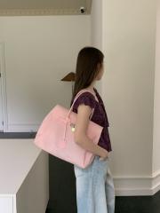 Jelly Bag Transparent Bag Summer New Commuter Tote Bag Medium Size Large Capacity Underarm Bag for Women