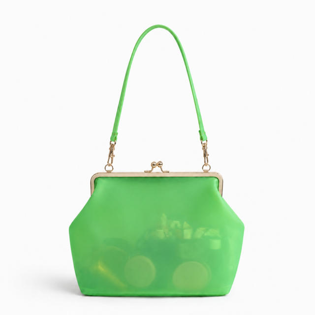 Light Luxury Clip-On Bag Fashionable Tote Bag Large Capacity Handbag