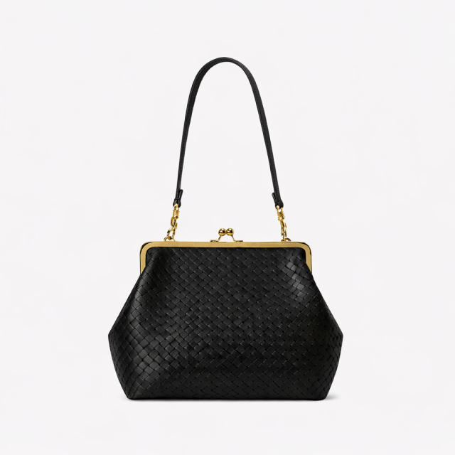 Light Luxury Clip-On Bag Fashionable Tote Bag Large Capacity Handbag