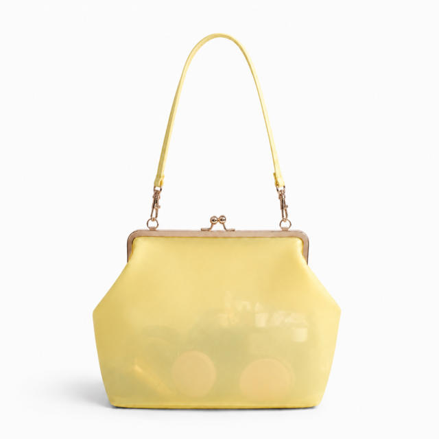 Light Luxury Clip-On Bag Fashionable Tote Bag Large Capacity Handbag