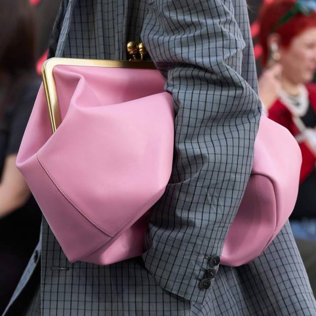 Light Luxury Clip-On Bag Fashionable Tote Bag Large Capacity Handbag