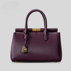 Light Luxury Briefcase Large Capacity Tote Bag for Women Metal Handbag