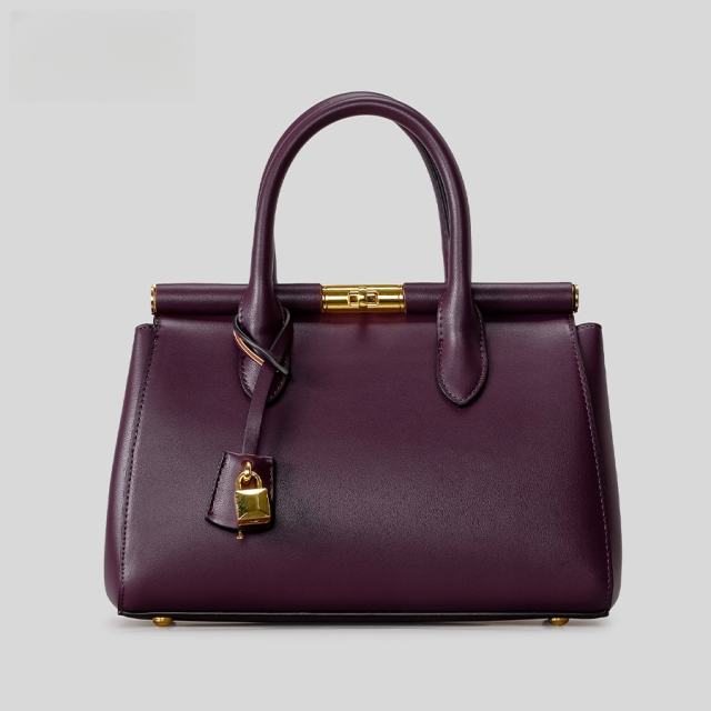 Light Luxury Briefcase Large Capacity Tote Bag for Women Metal Handbag