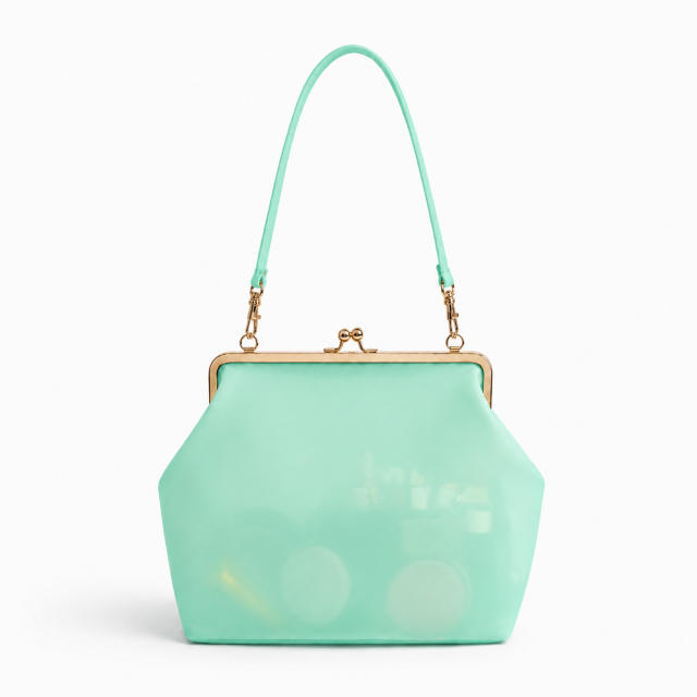 Light Luxury Clip-On Bag Fashionable Tote Bag Large Capacity Handbag