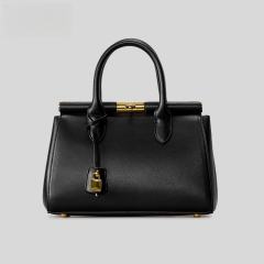 Light Luxury Briefcase Large Capacity Tote Bag for Women Metal Handbag