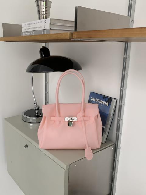 2026 New Jelly Bag Summer Commuter Tote Bag Fashionable Transparent Shoulder Bag Women's Mini Bag