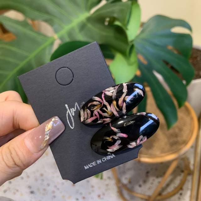 New Flower Hairpin Side Clip Premium Sense Clear Flower hair clips