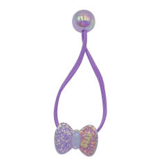 Colorful Glitter Rabbit Hair Tie Cartoon Children's Hair Accessory Hair Band Ponytail Sweet Elastic Hair Tie